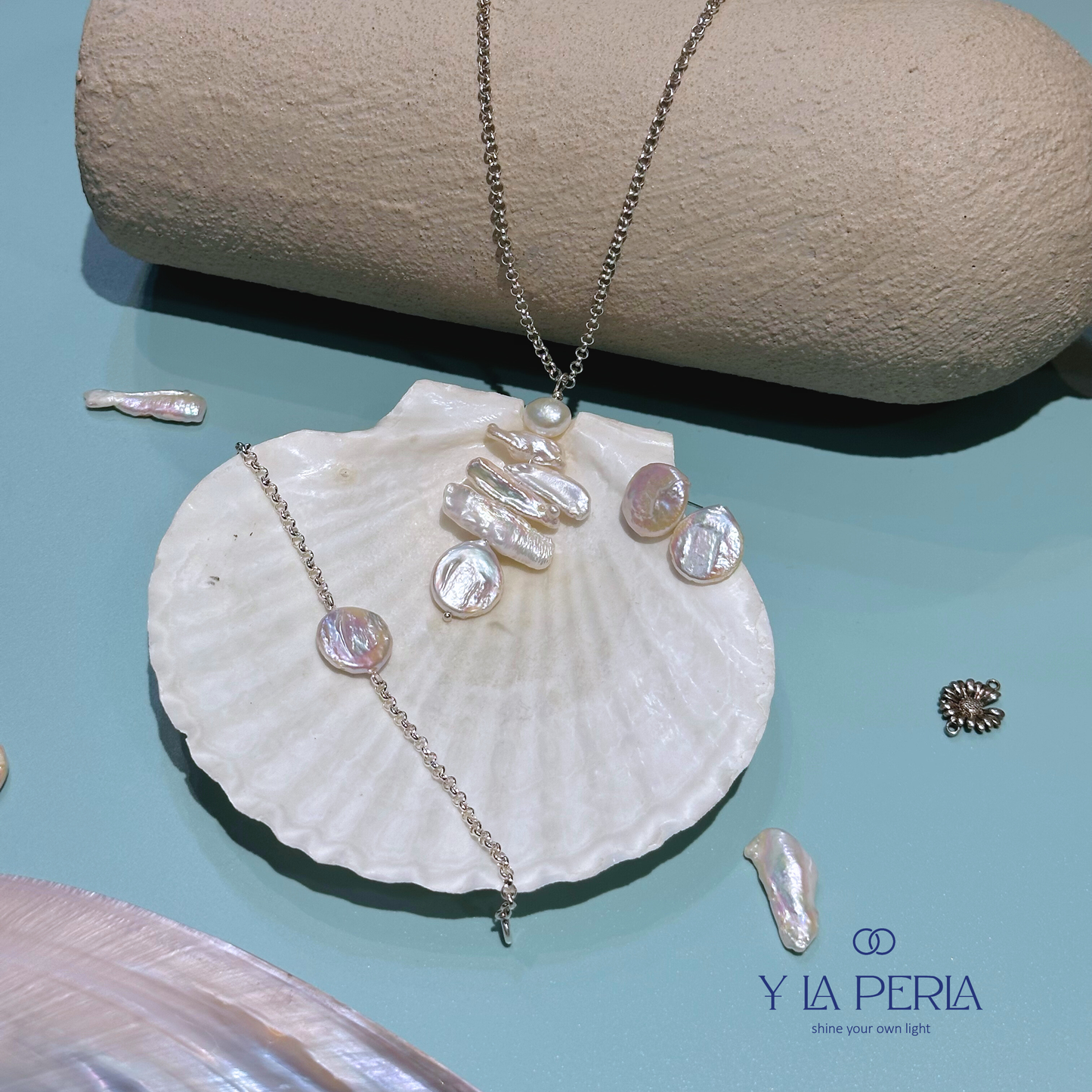 Cascade Of Pearl Necklace