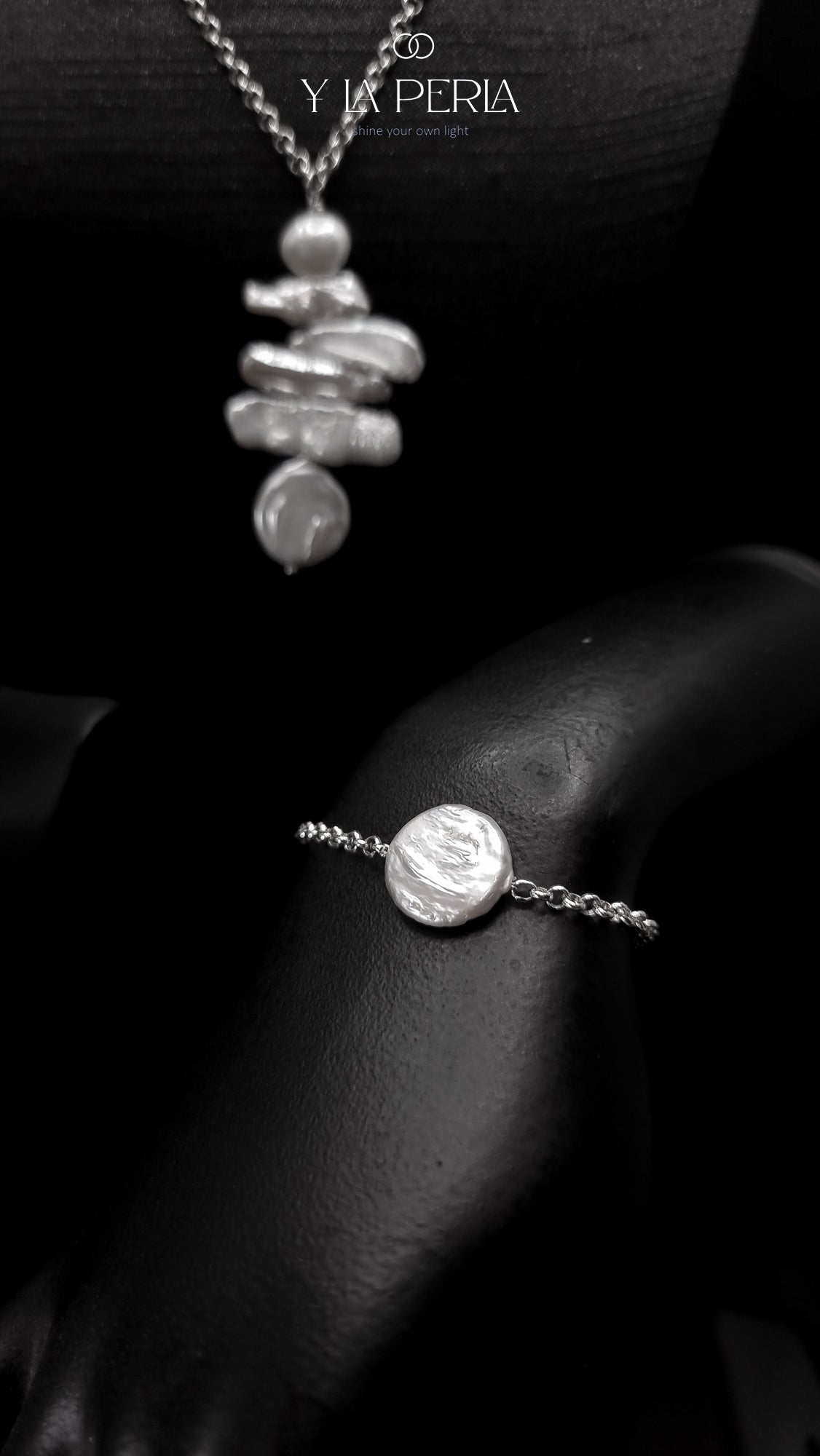 Cascade Of Pearl Bracelet