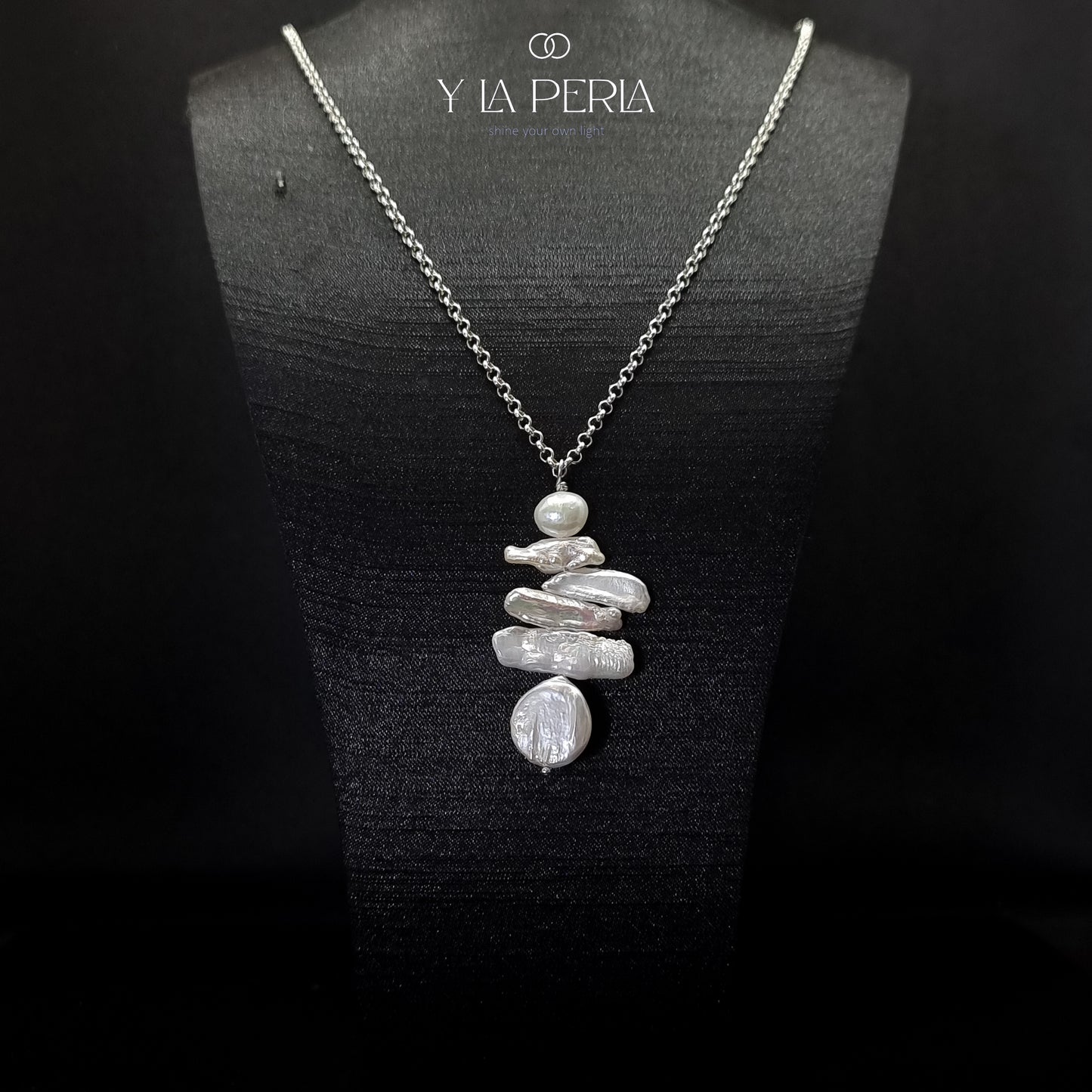 Cascade Of Pearl Necklace