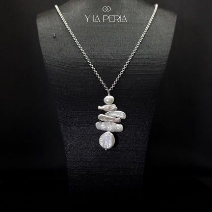 Cascade Of Pearl Necklace