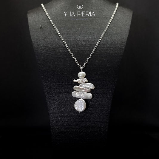 Cascade Of Pearl Necklace