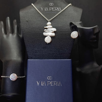 Cascade Of Pearl Bracelet