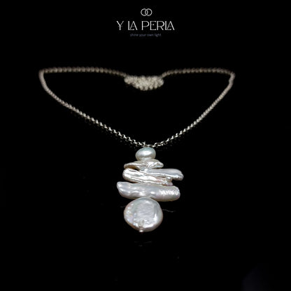 Cascade Of Pearl Necklace