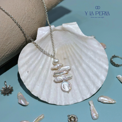 Cascade Of Pearl Necklace